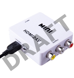 Мультимедиа professional конвертер Greenconnect HDMI -> AV серия Greenline GL-v126 Greenconnect Мультимедиа professional конвертер HDMI -> AV серия Greenline GL-v126