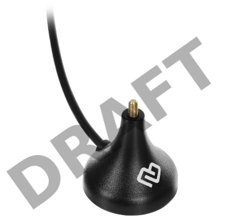 Антенна Digma BIO-G507-BK(TS-9) 3м многодиапазонная черный