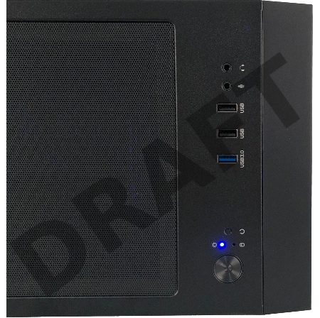 Компьютер IRU Game 520B4GM MT Ryzen 5 3600 (3.6) 16Gb SSD500Gb RTX3060Ti 8Gb Windows 10 Home Single Language 64 GbitEth 650W черный