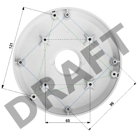 Монтажный адаптер DAHUA DH-PFA101