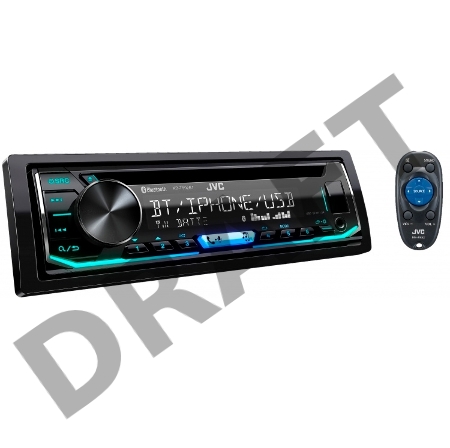 Автомагнитола CD JVC KD-T902BT 1DIN 4x50Вт