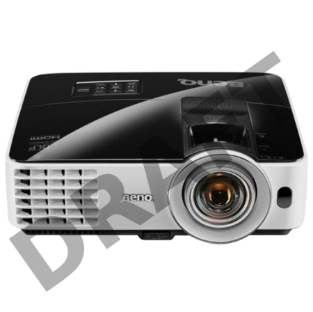 Проектор BenQ MX631ST 9H.JE177.13E {DLP, 3200 люмен, 0.9ST, 55