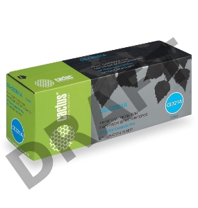 Тонер Картридж Cactus CS-CE321A голубой для HP LaserJet CP1525 (1300стр.)