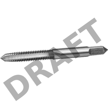 Метчик ЗУБР 4-28004-06-1.0  МАСТЕР ручные одинарный М6x1.0