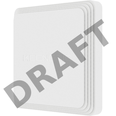 Точка доступа Keenetic Voyager Pro Pack  (4-pack)   с Mesh Wi-Fi 6 AX1800, анализатором спектра Wi-Fi, 2-портовым Smart-коммутатором, переключателем режима роутер/ретранслятор и питанием Power over Ethernet (БП не входят в комплект)