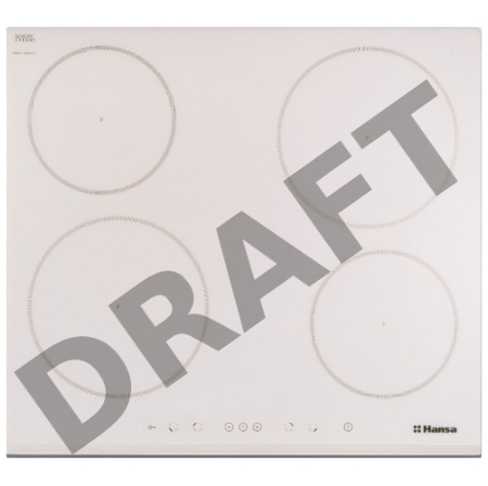 Варочная поверхность Hansa BHIW68308 белый