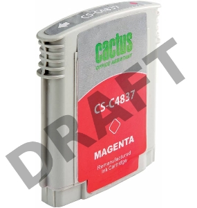 Картридж струйный Cactus CS-C4837 пурпурный для №11 HP 2000/2500/1000/1100/1200 (29ml)