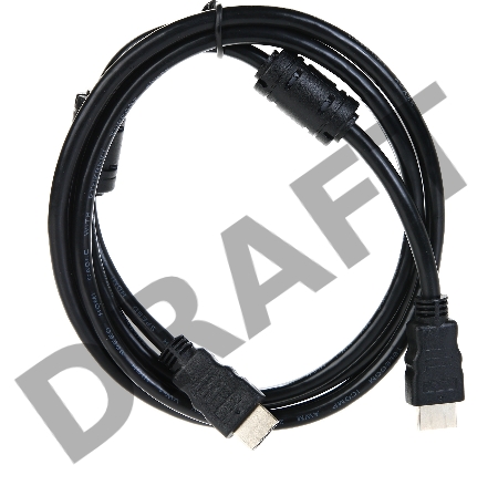 Кабель Telecom HDMI-19M --- HDMI-19M ver 2.0+3D/Ethernet,2 фильтра 2m <TCG200F-2M> 