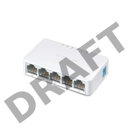 Коммутатор Mercusys MS105, 5 портов Ethernet 100 Мбит/с