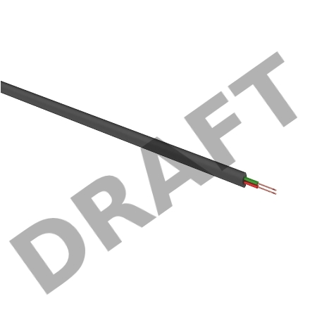 Rexant Телефонный кабель ШТЛП 2 жилы Cu, черный, 100м