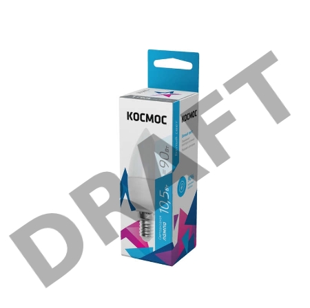 Лампа светодиодная LED BASIC CN 10.5Вт 220В E14 4500К Космос LkecLED10.5wCNE1445