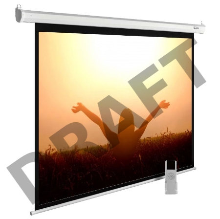 Экран Cactus 165x220см MotoExpert CS-PSME-220x165-WT 4:3 настенно-потолочный рулонный белый (моторизованный привод)