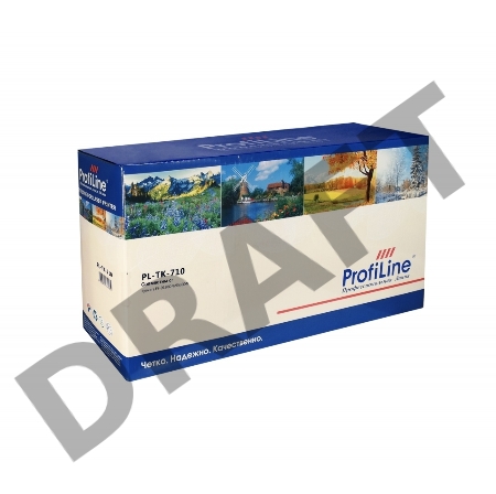 Тонер-картридж PL-TK-710 для Kyocera Mita FS-9130DN/9530DN с бункером отработанного тонера 40000 копий ProfiLine