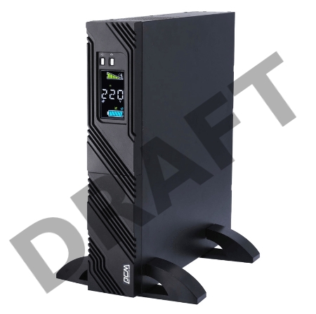 Источник бесперебойного питания Powercom Smart King Pro+ SPR-2000 LCD 1600Вт 2000ВА черный