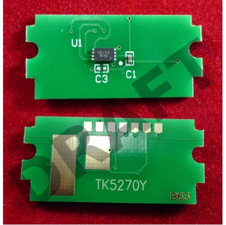 Чип для Kyocera Ecosys P6230cdn/M6230cidn/M6630cidn (TK-5270Y) Yellow 6K ELP Imaging®