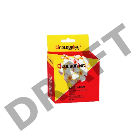 Картридж CG-CLI-426M для принтеров Canon IP4840/MG5140/MG5240/MG6140/MG8140 Magenta с чипом водн Colouring