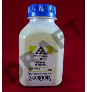 Тонер HP CP 1025/M 175/275 Yellow, (фл.30г.) AQC фас. Россия