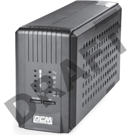 Источник бесперебойного питания Powercom SPT-500-II 400Вт 500ВА черный