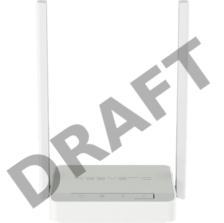 Роутер беспроводной Keenetic Start (KN-1112)с Mesh Wi-Fi N300, Smart-коммутатором