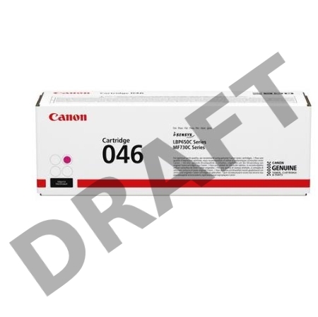 Тонер-картридж Canon 046M пурпурный для i-SENSYS MF732/734/735, LBP653/654 2300 страниц