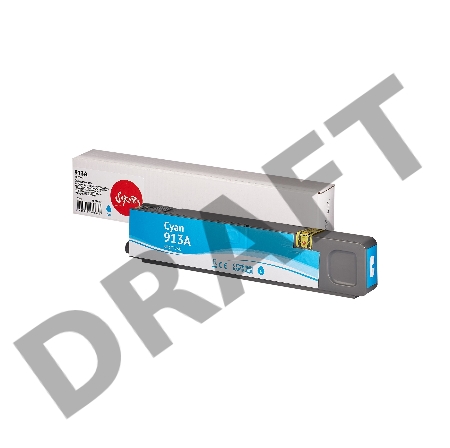 Струйный картридж Sakura F6T77AE (№913A Cyan) для HP, голубой, 55 мл., 3000 к. Струйный картридж Sakura F6T77AE (№913A Cyan) для HP, голубой, 55 мл., 3000 к.