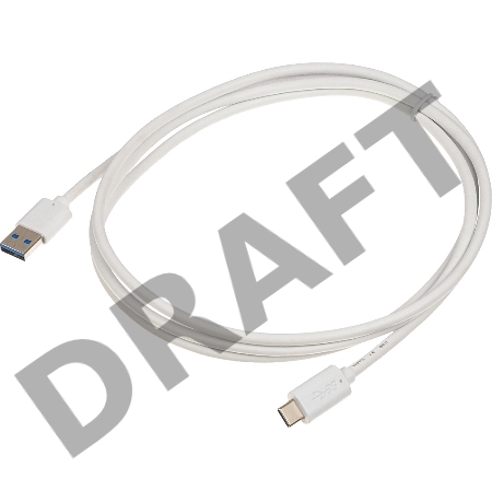 Кабель Buro BHP USB-TPC-1.8W USB 3.0 A(m) USB Type-C (m) 1.8м белый