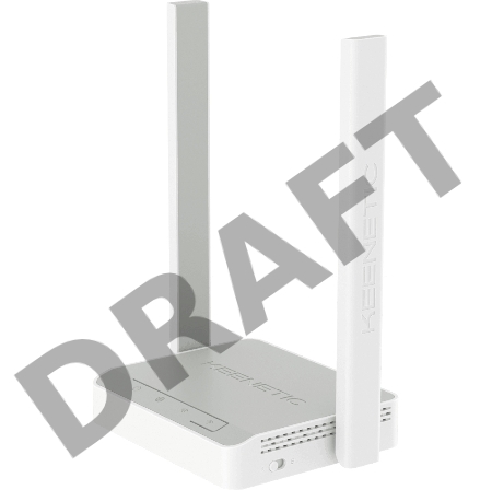 Роутер беспроводной Keenetic Start (KN-1112)с Mesh Wi-Fi N300, Smart-коммутатором