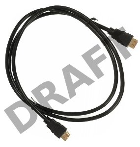 Кабель аудио-видео Buro HDMI (m)/HDMI (m) 1.5м. Позолоченные контакты черный (BHP)