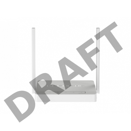 Роутер беспроводной Keenetic DSL (KN-2010) с модемом VDSL2/ADSL2+, Mesh Wi-Fi N300, 4-портовым Smart-коммутатором и портом USBИнтернет-центр