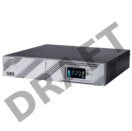 Источник бесперебойного питания Powercom Smart King RT SRT-1500A LCD 1350Вт 1500ВА черный