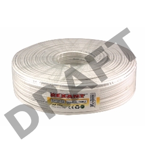 Кабель ККСВ-В+2х0,5 мм (бухта 100 м) белый REXANT