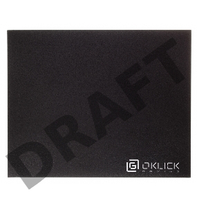 Коврик для мыши Oklick OK-P0280 черный