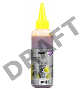 Чернила Cactus CS-I-BT5000Y желтый 100мл для Brother DCP-T300, DCP-T500W,DCP-T700W, MFC-T800W