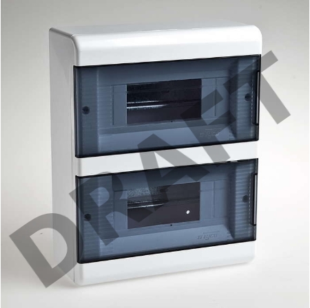 Щиток ОП 18мод. с двер. Рувинил 68018