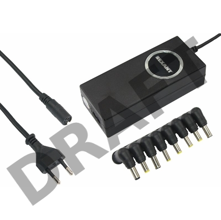 Источник питания для ноутбуков с автоматической регулировкой напряжения 80 Вт REXANT