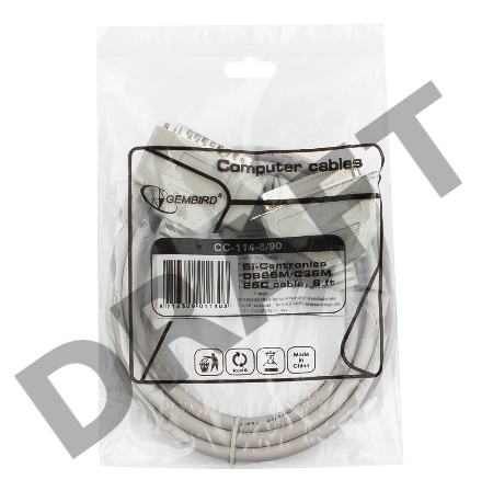 Кабель Bitronics Gembird 25M/36M, 1.8м , пакет CC-114-6