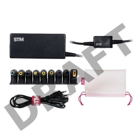 Универсальный блок питания для ноутбуков STM BLU65 65Вт, USB