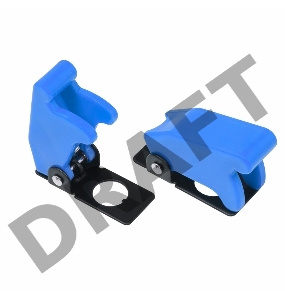 Защитная крышка для тумблеров типа KN и ASW  синяя  REXANT