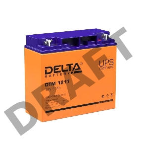 Батарея Delta DTM 1217 (12V, 17Ah)
