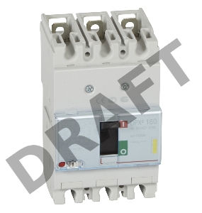 Авт. выкл. DPX3 160 3P 100A 16кА Авт. выкл. DPX3 160 3P 100A 16кА