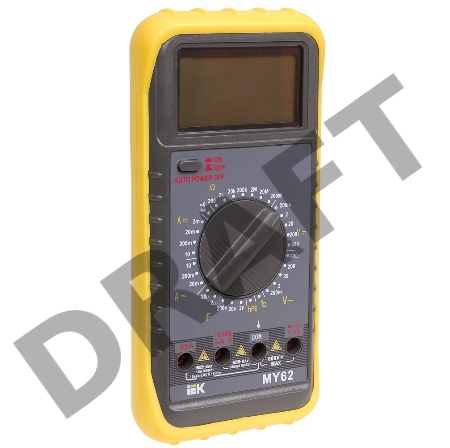 Мультиметр цифровой Professional MY62I ИЭК TMD-5S-062
