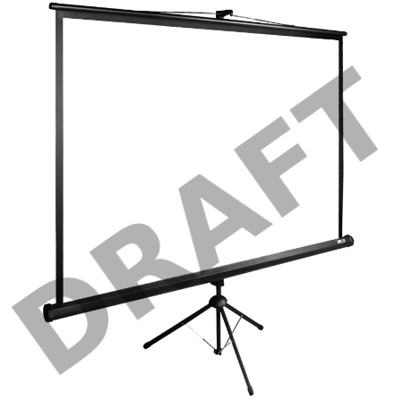 Экран Cactus 135x180см TriExpert CS-PSTE-180х135-BK 4:3 напольный рулонный