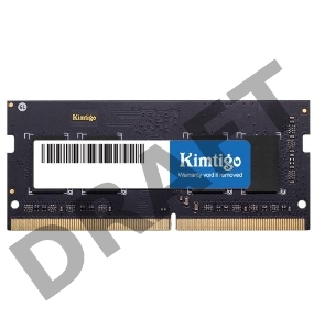 Память Kimtigo 8Gb DDR4 2666MHz KMKS8G8682666 RTL PC4-21300 CL19 SO-DIMM 260-pin 1.2В single rank
