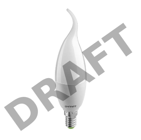 Лампа светодиодная 61 963 OLL-FC37-10-230-4K-E14-FR ОНЛАЙТ 61963