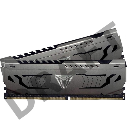 Оперативная память DDR 4 DIMM 8Gb PC25600, 3200Mhz, PATRIOT Viper Steel (PVS48G320C6K) (retail)