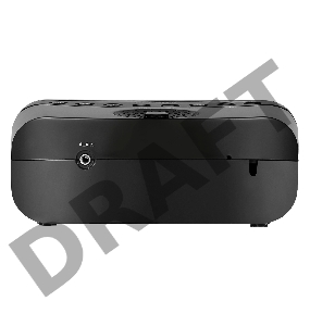 Радиобудильник Hyundai H-RCL221 черный LCD подсв:зеленая часы:цифровые FM