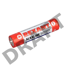 Алкалиновая батарейка AAA/LR03 REXANT