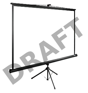 Экран Cactus 150x200см TriExpert CS-PSTE-200х150-BK 4:3 напольный рулонный