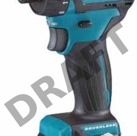 Дрель-шуруповерт MAKITA DF032DWAE 187263  б\щ 10.8в 2х2ачli-ion(слайд) 6-ти гр1\4'' 0-450\0-1500\м