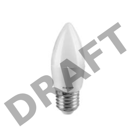 Лампа светодиодная 61 960 OLL-C37-10-230-4K-E27-FR ОНЛАЙТ 61960